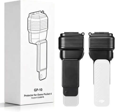 حافظة صلبة مخصصة لـ DJI Osmo Pocket 4، حامل انحراف مضاد للخدش وواقي شاشة، غطاء كاميرا محمول صديق للشحن للسفر والتصوير في الهواء الطلق in Kuwait