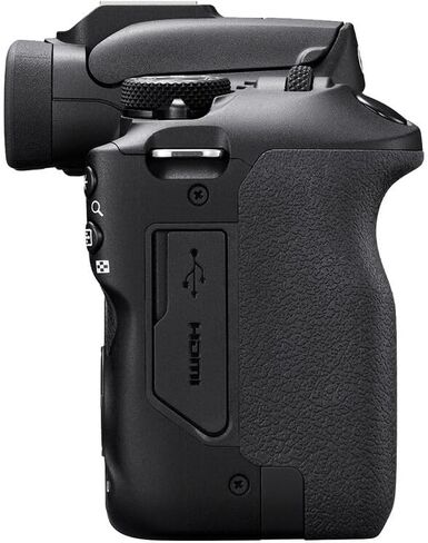 كاميرا Canon EOS R100 بدون مرآة مع مجموعة عدسات مقاس 18-45 مم | مستشعر APS-C بدقة 24.2 ميجابكسل وتركيز بؤري تلقائي ثنائي البكسل وفيديو بدقة 4K | للمبتدئين والتصوير الفوتوغرافي أثناء السفر والعائلة (6052C012) + بطاقة سعة 64 جيجابايت + بطارية + المزيد in Kuwait