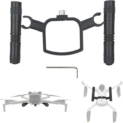 ضوء لـ DJI Lito1/X1، ضوء مساعد الطيران الليلي مع ملحقات تركيب لـ DJI Lito1/X1، إطلاق سريع، عمر خدمة طويل، سطوع عالي in Kuwait