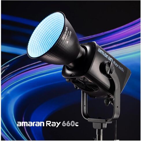 Amaran Ray 660W Full-Color COB Video Light Bundle with Light Dome 90 3-Feet Softbox (2 Items) in Kuwait