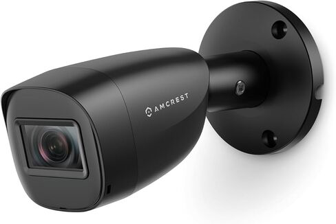 كاميرا أمان خارجية Amcrest Full HD 1080P 1920TVL Bullet (Quadbrid 4in1 HD-CVI/TVI/AHD/تناظرية)، 2 ميجابكسل 1920x1080، رؤية ليلية 98 قدمًا، عدسة 2.8 مم، زاوية عرض 129 درجة، أسود (AMC1081BC28-B-V4) in Kuwait