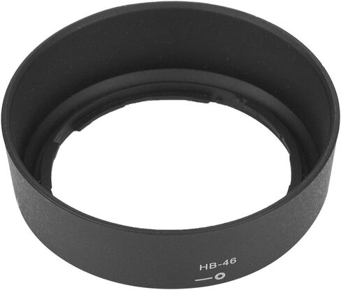 HB-46 Lens Hood, ABS Material Solid Wear Bayonet Rear Lens Cover for AFS 35mm F/1.8G DX Camera Lens in Kuwait