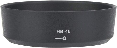HB-46 Lens Hood, ABS Material Solid Wear Bayonet Rear Lens Cover for AFS 35mm F/1.8G DX Camera Lens in Kuwait