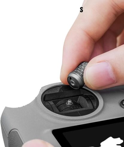 Foldable Metal Joystick for DJI Rc Rc2 Rc Pro2 Screen Remote Control Accessories Extendable Joystick for DJI Neo 2/Mini 5 Pro in Saudi Arabia