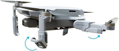 قطع غيار الطائرة بدون طيار ساق معدات الهبوط لـ DJI Mavic Mini SE زلق مثبتات ممتصة للصدمات مرتفعة لـ Mavic Mini 2 / Mavic Mini in Kuwait