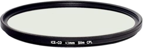 ICE CO Slim MC CPL Filter 16 Layer Nano Multi-Coated Optical Glass (43mm) in Saudi Arabia