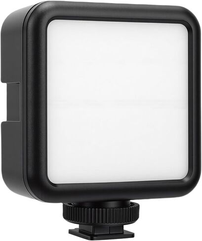 PUSOKEI LED كاميرا ملء الضوء، 24 حبات LED عالية السطوع 5600K مع 3 حوامل للأحذية الباردة وقاعدة للأحذية الساخنة، لكاميرا الهاتف DSLR التصوير الفوتوغرافي in Kuwait