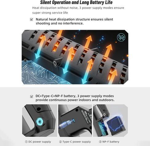 Yunseity LED Video Light، RGB Handheld Stick Light 24W 2700K 6500K تصوير فوتوغرافي قابل للتعديل مع CRI 95 ووضع HSI، لبث الفيديو المباشر وإنتاج الأفلام in Kuwait
