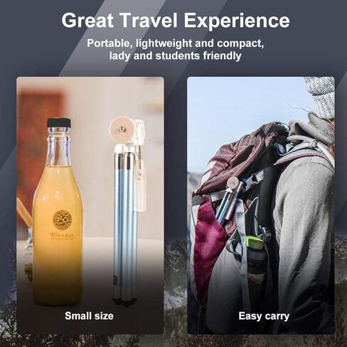 Fotopro 40 Inch Phone Tripod Lightweight Travel Tripod for Camera with Phone Mount Portable Vlogging Video Blue FY-583 in Kuwait