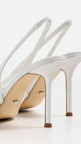حذاء Tony Bianco النسائي من الدانتيل Noni Slingbacks، عاجي بروكيد، 8.5 متوسط ​​أمريكي in Kuwait