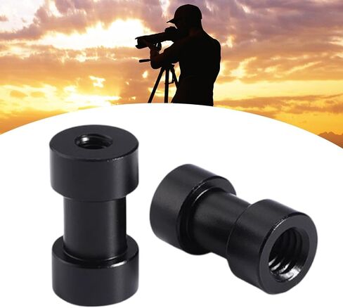 1 / 4 " to 3 / 8 " Female Screw Convert Adapter Screw Spigot Studs for Tripods Flashes Light Stand Ball Head Connectors in Kuwait