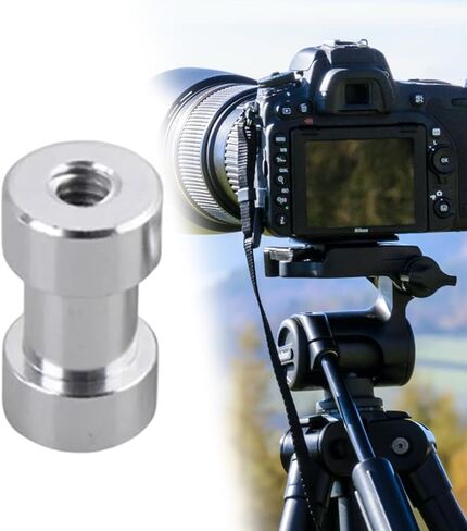 1 / 4 " to 3 / 8 " Female Screw Convert Adapter Screw Spigot Studs for Tripods Flashes Light Stand Ball Head Connectors in Kuwait