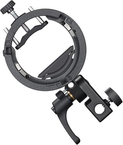 S Shaped Flashing Bracket for V1 / V860III / AD200 Hot Shoe Mount Speedlights Quick Installation Lightweght Durability Design Hot Shoe Flashing Bracket Mount in Kuwait