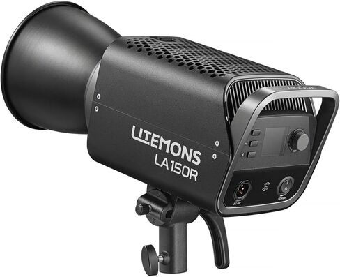 Litemons LA150R RGB LED Monolight (مجموعة 3 مصابيح، أسود) in Kuwait