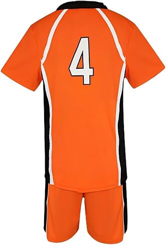 CHLOBLOM Karasuno Uniform Shouyou Hinata Halloween Cosplay Costume Shirt Shorts Volleyball Jersey in Saudi Arabia