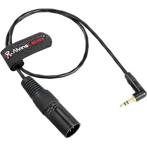 Alvin’s Cables XLR 5 Pin Male to 3.5mm TRS Audio Cable for ARRI Alexa XT SXT Amira, for Sony Venice Camera, 50cm| 20inches in Kuwait
