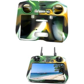 حافظة ميني 5 برو RC 2 من السيليكون لـ DJI Avata 360 Flip Air 3S Air 3 Mini 4 Pro Drone لـ DJI RC 2 حافظة وحدة التحكم عن بعد مموهة RC2 كم ملحقات الكاميرا بدون طيار كوادكوبتر in Kuwait