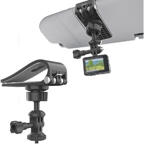 حامل مشبك حاجب الشمس للسيارة متوافق مع كاميرا GoPro Hero 13 12 11 10 9 8 7 6 5 Insta360 Osmo Action ومعظم كاميرات الحركة in Kuwait