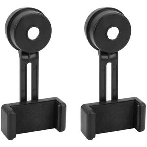 2 Pcs Universal Phone Adapter Mount for Telescopes - Lightweight Smartphone Holder Compatible with Spotting, Digiscoping Photography Bracket in Kuwait
