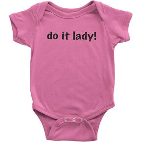 Do It Lady Viral Meme Infant One-Piece Bodysuit, Soft Cotton in Saudi Arabia