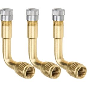 6-Pack Valve Stem Extenders, Mellbree 45 Degree 90 Degree 135 Degree Schrader Tire Valve Extension Compatible for Dual Wheels Passenger Cars, RV, Stroller, Bicycles, Motorcycles and Trailers in Saudi Arabia