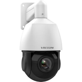 VIKYLIN 4K PoE PTZ IP Camera for Outdoor Security, 25X Optical Zoom 5.9-147.5mm 360° Coverage Auto Human Tracking, Smart Motion Detection, Two-Way Audio, 328ft Clear IR Night Vision, Remote Access in Kuwait