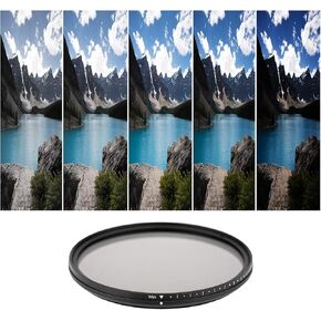 77mm Variable Neutral Density Filter for Canon EF 85mm f/1.4L Lens in Saudi Arabia