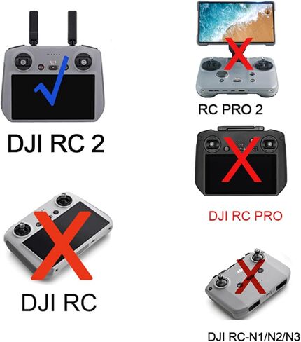 حافظة ميني 5 برو RC 2 من السيليكون لـ DJI Avata 360 Flip Air 3S Air 3 Mini 4 Pro Drone لـ DJI RC 2 حافظة وحدة التحكم عن بعد مموهة RC2 كم ملحقات الكاميرا بدون طيار كوادكوبتر in Kuwait