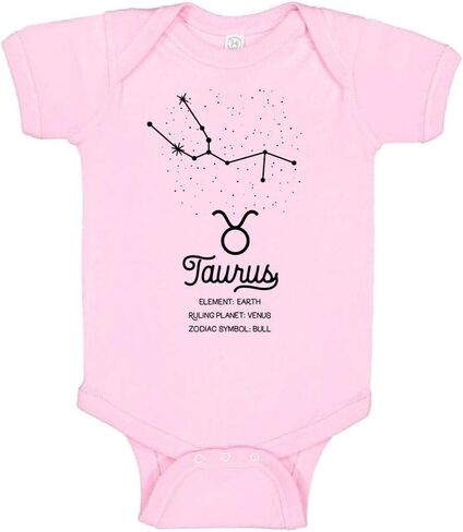 TATY Kids Taurus Zodiac Sign Baby Infant Bodysuit in Saudi Arabia