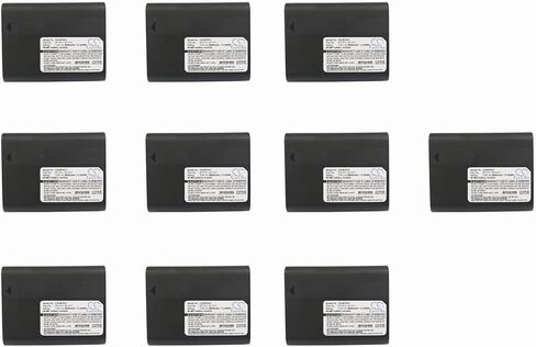 (10 Pack) XSP Battery for Sharp VL-8 VL-8888 VL-A10 VL-A10E VL-A10H and Others PN BT-H11 BT-H11U 3800mAh in Kuwait