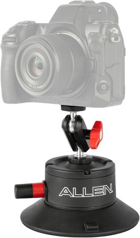 حامل كاميرا Allen Smart Suction SNAP، موديل SB-03، متوافق مع كاميرات DSLR، بدون مرآة، مدمجة، DJI، Insta360، وGoPro-Style Action Cameras in Kuwait