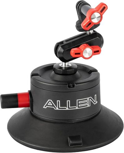 حامل كاميرا Allen Smart Suction SNAP، موديل SB-03، متوافق مع كاميرات DSLR، بدون مرآة، مدمجة، DJI، Insta360، وGoPro-Style Action Cameras in Kuwait