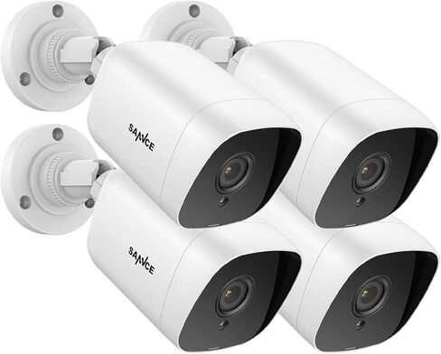 SANNCE 8CH Full 1080P نظام كاميرا الأمن CCTV كاميرا للرؤية الليلية كاميرات مراقبة، IP66 مانعة لتسرب الماء in Kuwait