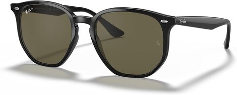 Ray-Ban Rb4306f Low Bridge Fit Hexagonal Sunglasses in Saudi Arabia