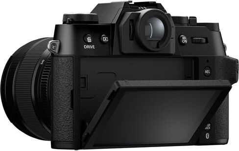 كاميرا FUJIFILM X-T50 بدون مرآة مع عدسة XF 16-50 مم (أسود)، تتضمن: بطاقة ذاكرة SanDisk Extreme PRO بسعة 128 جيجابايت، وبطارية احتياطية والمزيد (6 عناصر) in Kuwait