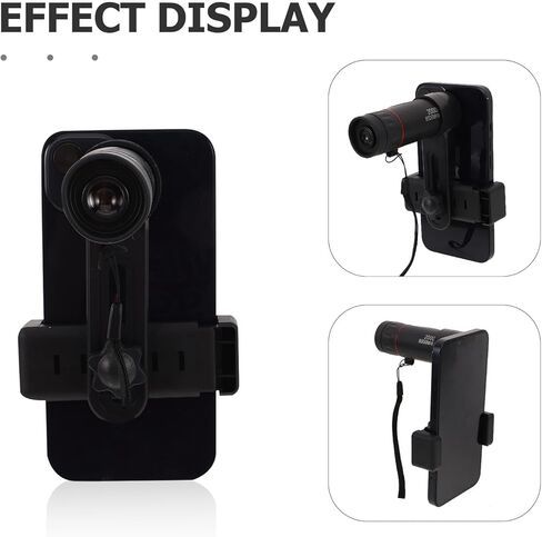 Zerodeko High Definition 2000x24 Monocular Telescope with Universal Smartphone Adapter for Bird Watching and Night Use, Portable Handheld Zoom Telescope for Outdoor Travel and Wildlife in Kuwait