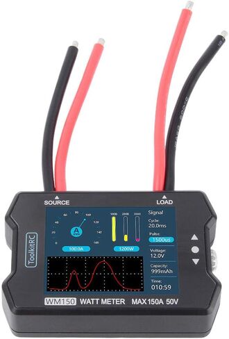 ToolkitRC WM150 عداد الطاقة والواط المتقدم - 1.2 in Kuwait