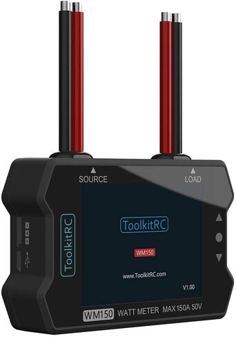 ToolkitRC WM150 عداد الطاقة والواط المتقدم - 1.2 in Kuwait