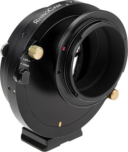 محول خياطة دوار من RhinoCam Vertex، متوافق مع عدسة Mamiya 645 (M645) Mount SLR لكاميرات Canon RF بدون مرآة in Kuwait