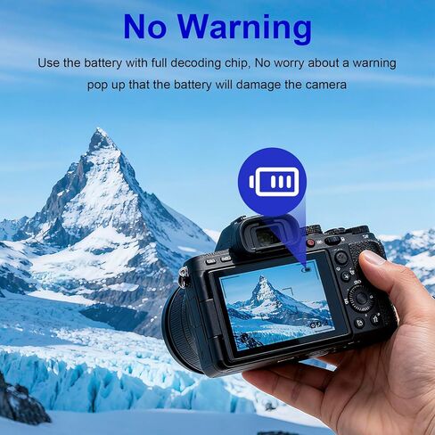بطارية بديلة NP-FV50 NP-FV30 NP-FV40 980 مللي أمبير في الساعة متوافقة مع كاميرات Sony Handycam HDR-CX380 430V 900 580V 760V HDR-PJ540 650V HDR-PV710V 790V 810 HDR-TD30V (متوافقة بنسبة 100% مع الأصلية) in Kuwait