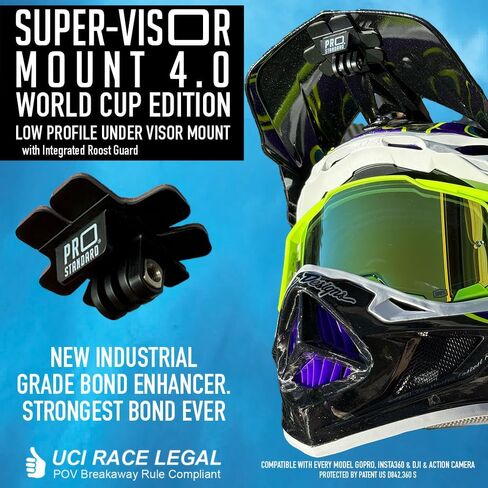 Pro Standard Super-Visor Mount 4.0 - World Cup Edition -Low Profile Under Visor Camera Mount in Kuwait