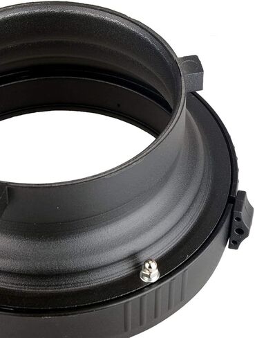 Vikye Photo Studio Elinchrom Speedring to Bowens Adapter, Metal Mount Converter Ring for Studio Lighting, Cross Brand Compatible with Softbox Umbrella Grid in Kuwait