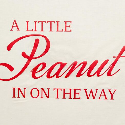 ملصق حائط لديكور حمام الطفل A Little Peanut is On The Way - ملصق جداري لديكور حمام الطفل على شكل فيل، ملصقات ديكور للحفلات تكشف عن الجنس، ملصقات جدارية لديكور قوس البالون على شكل علامة الفول السوداني in Kuwait