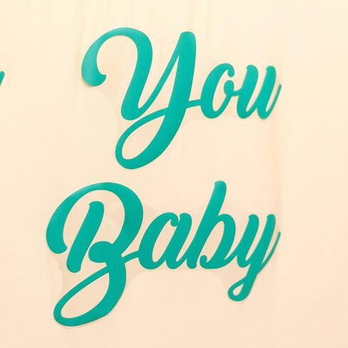 ملصق جداري من Raorormi Sea You Soon Baby - ملصق تزيين لحفلات استحمام الطفل بموجة المحيط البحري، ديكور حفلات إعلان حمل الحيوانات تحت الماء تحت البحر in Kuwait