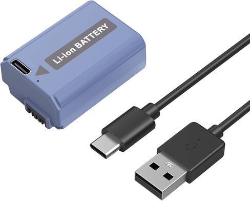 شاحن بطارية SMALLRIG NP-FW50 لسوني وبطارية بديلة USB-C بقدرة 1030 مللي أمبير في الساعة in Kuwait