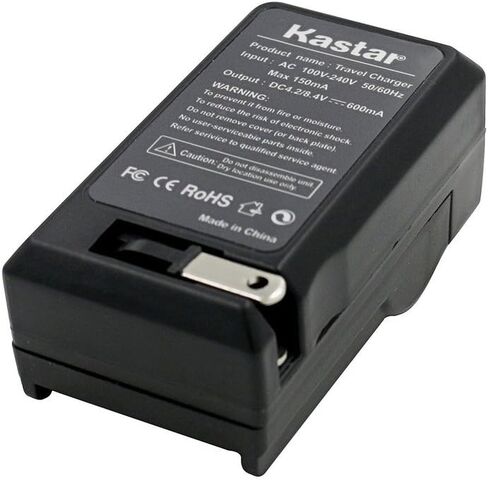 طقم شاحن Kastar لـ Nik EN-EL15، MH-25 يعمل مع Nik DSLR D750 D7100، D7000، D800E، D800، D610، D600، NIK 1 V1 in Kuwait