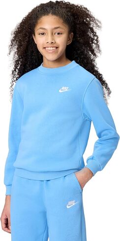 Nike unisex-child Sportswear Club Fleece Sweatshirt in Saudi Arabia