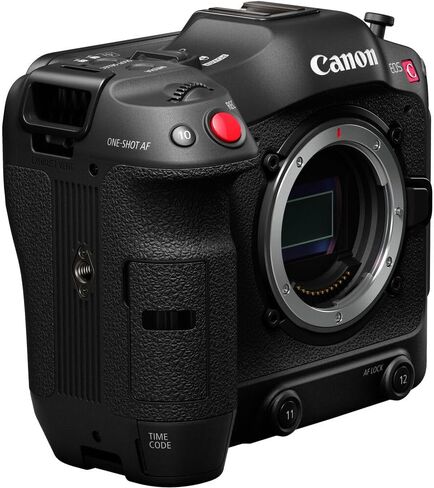 كاميرا Canon EOS C70 السينمائية - كاميرا مدمجة بدقة 4K Super 35 RF مزودة بميزة التركيز البؤري التلقائي ثنائي البكسل و16+ توقف DR ومرشحات ND وC-Log 2 (4507C002) + بطاقة ذاكرة سعة 64 جيجابايت in Kuwait
