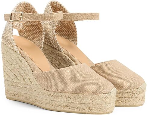 Castañer Women's Carol 80 Mm Wedge Espadrille in Saudi Arabia