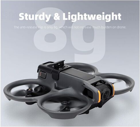 مشبك بطارية BTG مضاد للتحرير متوافق مع أجزاء ملحقات الطائرة بدون طيار DJI Avata 2 in Kuwait